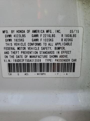 2016 ACURA ILX PREMIU - 19UDE2F75GA013559