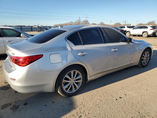 INFINITI Q50 PREMIU 2017 silver  Gasoline JN1EV7AP1HM744497 photo #4