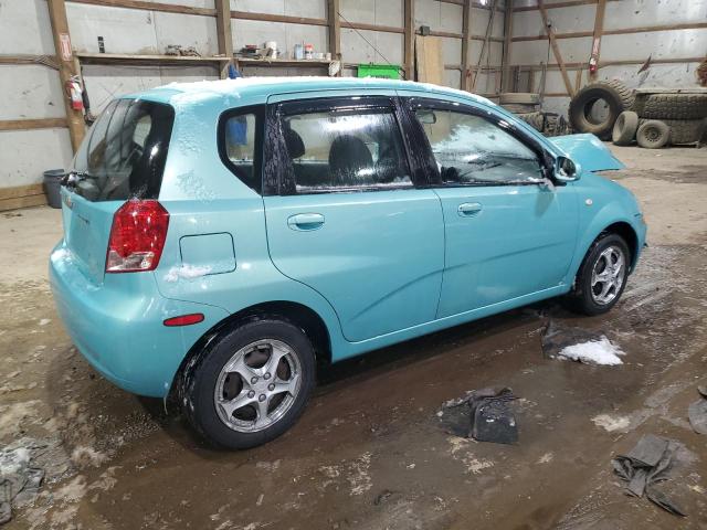 CHEVROLET AVEO BASE 2005 blue  gas KL1TD62615B353355 photo #4