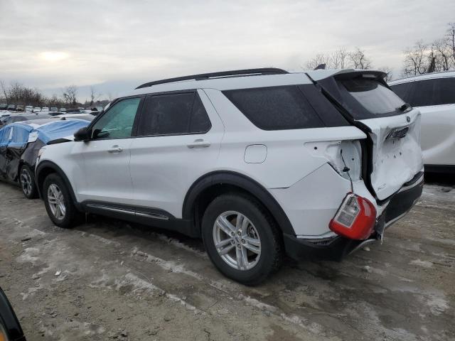 FORD EXPLORER X 2023 white  gas 1FMSK8DH0PGA57409 photo #3