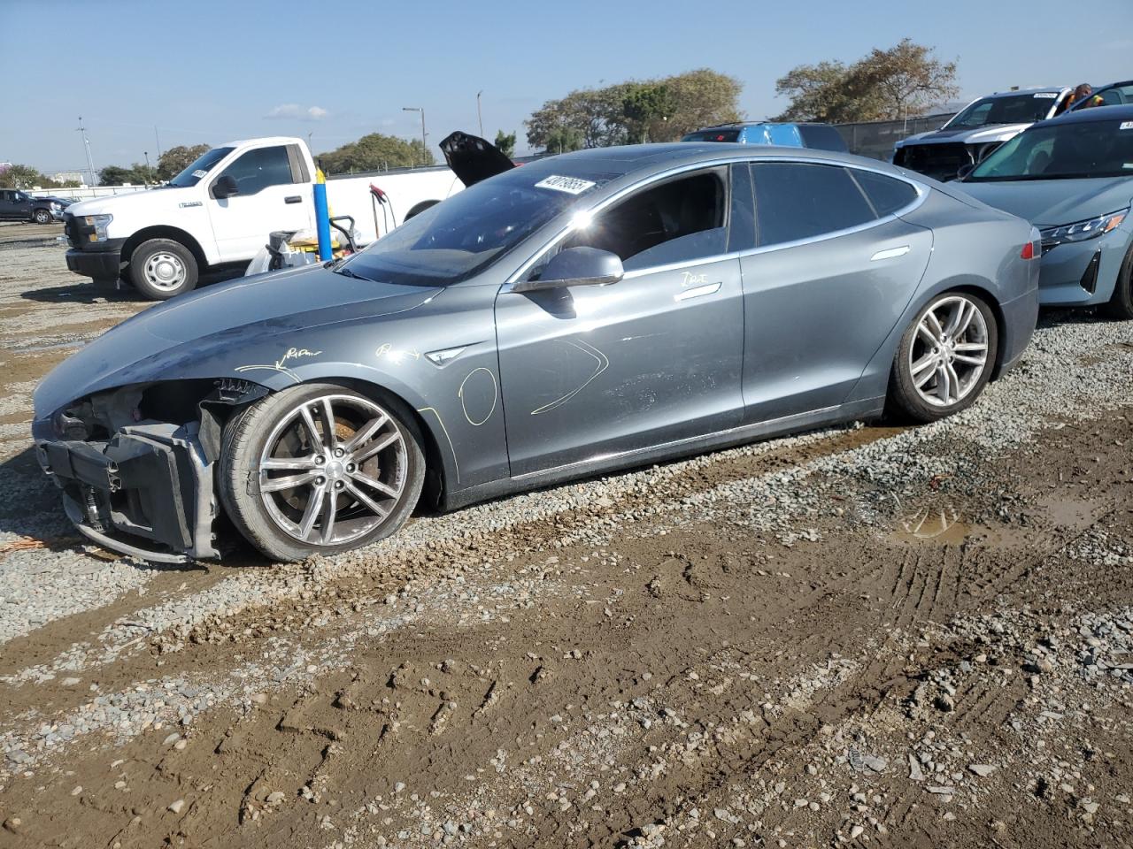  Salvage Tesla Model S