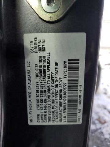 2020 HONDA ODYSSEY LX 5FNRL6H29LB005727