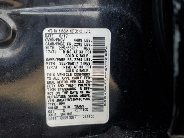 2017 NISSAN ROGUE S JN8AT2MT4HW407506