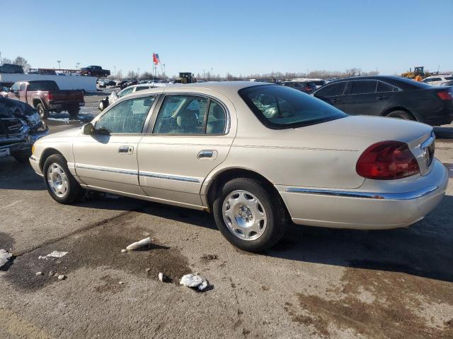 LINCOLN CONTINENTA 2002 beige sedan 4d gas 1LNHM97V92Y693261 photo #3