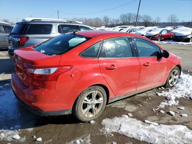 FORD FOCUS SE 2014 red  gas 1FADP3F24EL253082 photo #4