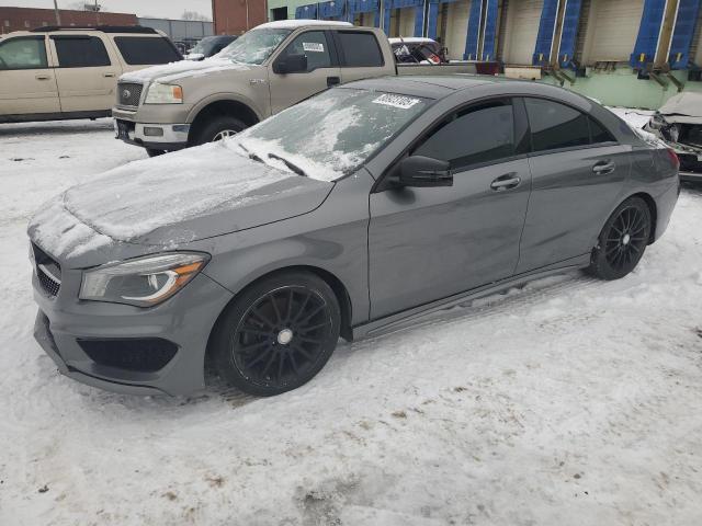 MERCEDES-BENZ CLA 250 2014 gray sedan 4d gas WDDSJ4EB5EN028254 photo #1