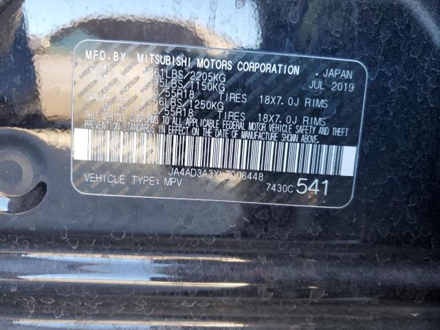 2020 MITSUBISHI OUTLANDER - JA4AD3A3XLZ006448