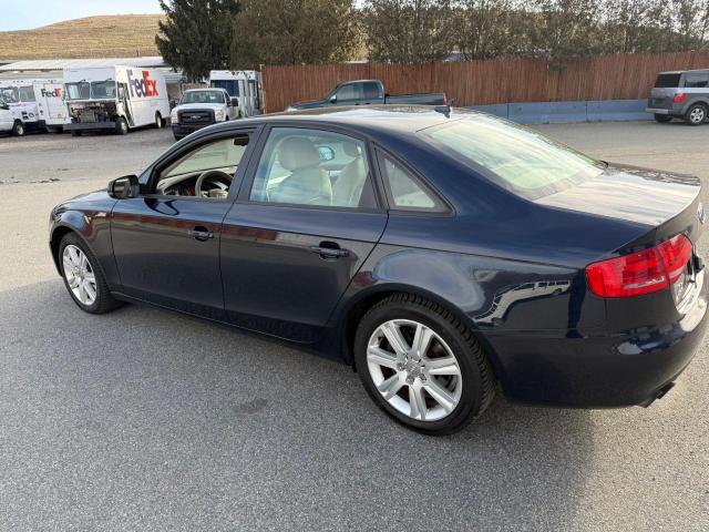 AUDI A4 PREMIUM 2011 black sedan 4d gas WAUBFAFL2BN022230 photo #4