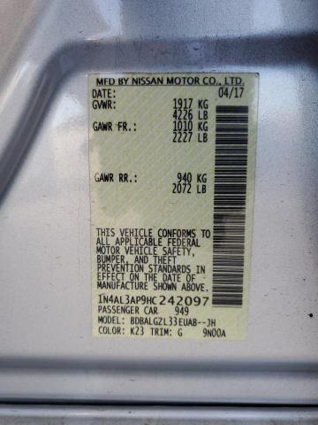 2017 NISSAN ALTIMA 2.5 - 1N4AL3AP9HC242097