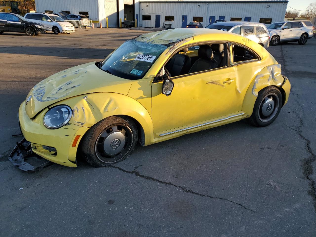  Salvage Volkswagen Beetle