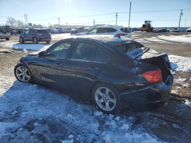 BMW 320 I 2014 black  gas WBA3B1G59ENN90561 photo #3