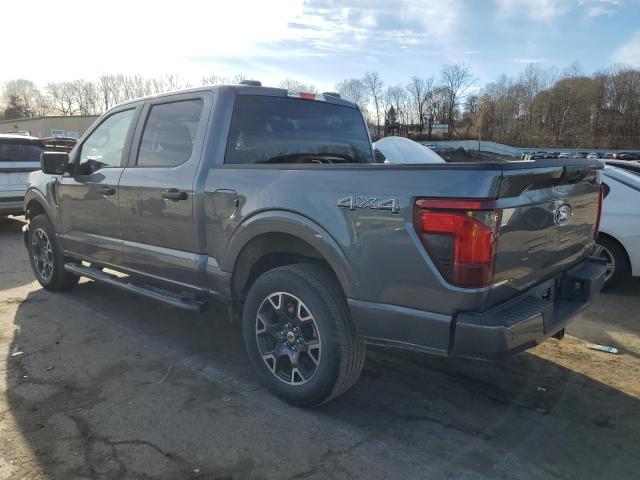 FORD F150 STX 2024 gray  gas 1FTEW2LPXRFA29797 photo #3