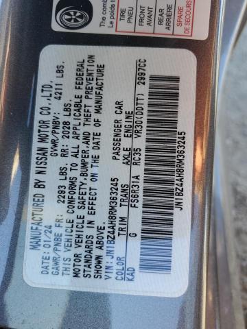 2024 NISSAN Z SPORT - JN1BZ4AH8RM363245