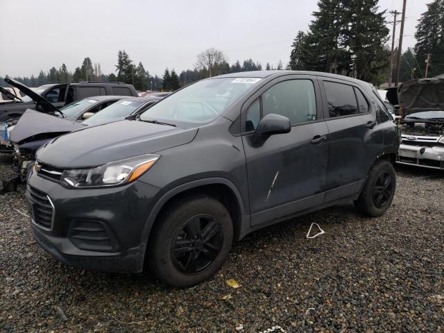 CHEVROLET TRAX LS 2020 gray  gas 3GNCJNSB8LL191753 photo #1