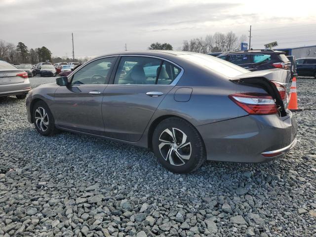 HONDA ACCORD LX 2017 gray  gas 1HGCR2F31HA276162 photo #3