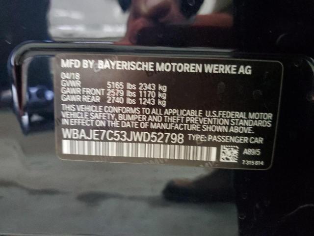 2018 BMW 540 XI WBAJE7C53JWD52798