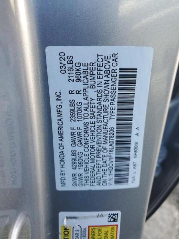 2020 HONDA ACCORD LX - 1HGCV1F16LA078206