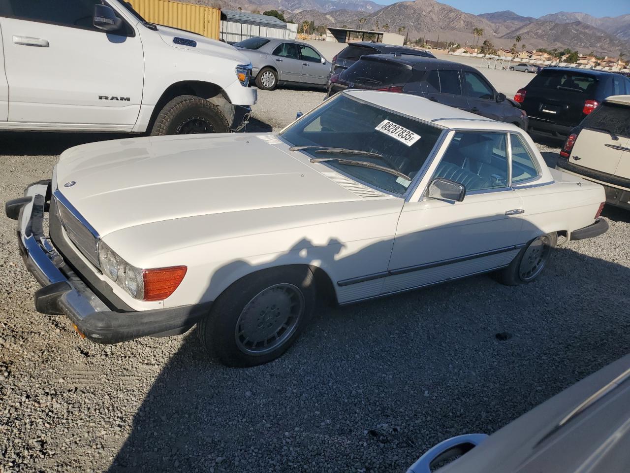 Lot #3056651848 1983 MERCEDES-BENZ 380 SL