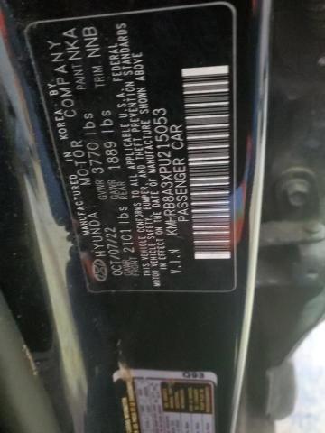 2023 HYUNDAI VENUE SE - KMHRB8A3XPU215053