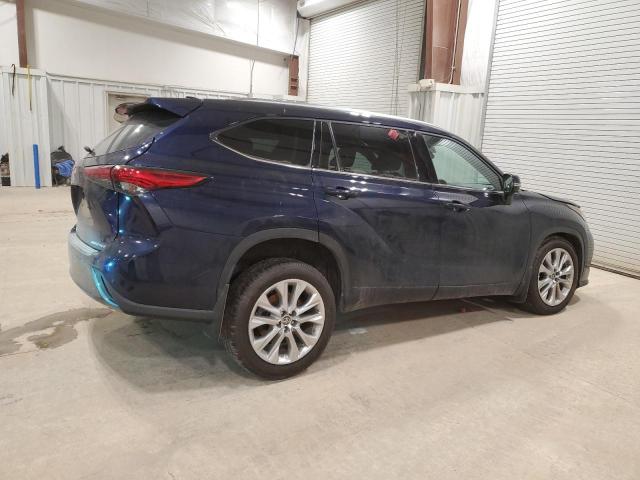 TOYOTA HIGHLANDER 2021 blue  gas 5TDDZRBHXMS538772 photo #4