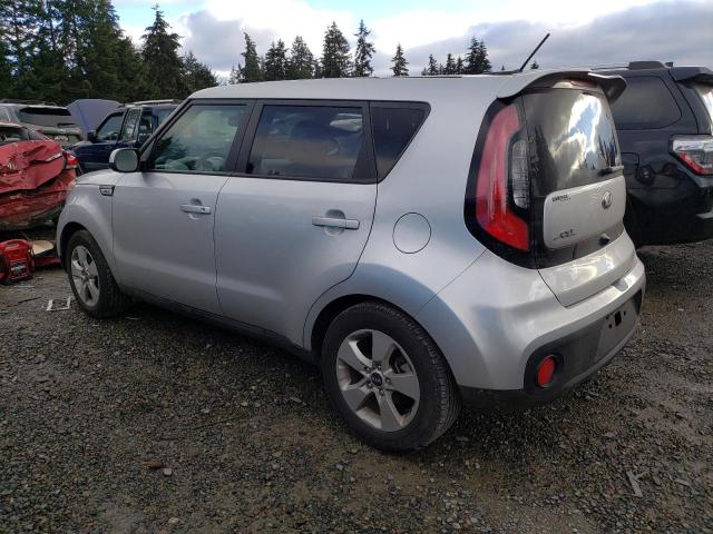 KIA SOUL 2018 silver  gas KNDJN2A27J7583726 photo #3