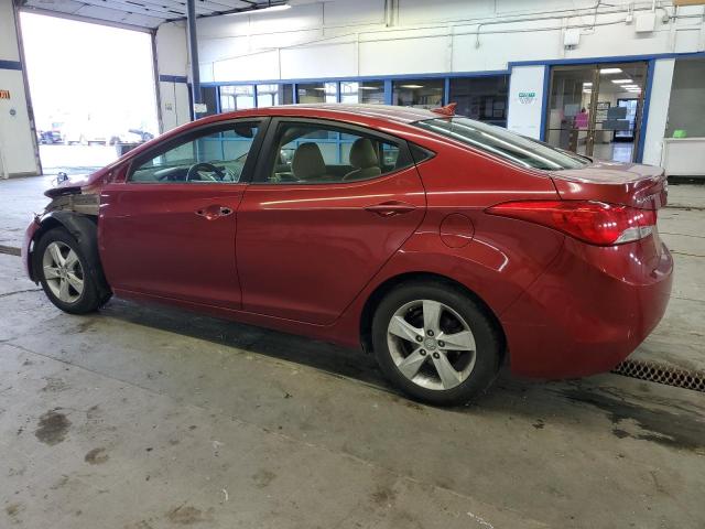 HYUNDAI ELANTRA GL 2012 red  gas KMHDH4AE7CU356997 photo #3