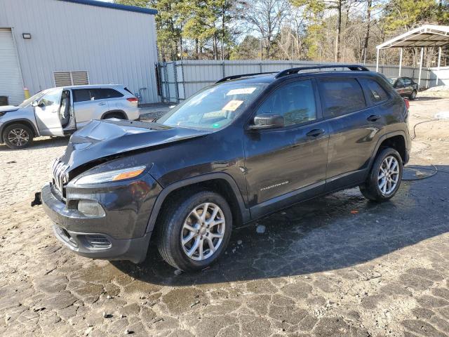 JEEP CHEROKEE S 2016 black  gas 1C4PJLAB3GW233584 photo #1