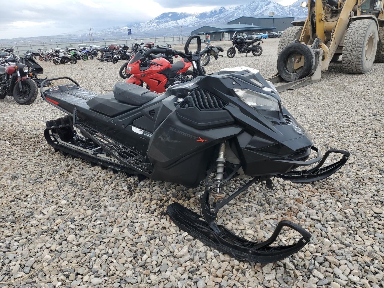  Salvage Ski-Doo Snowmobile