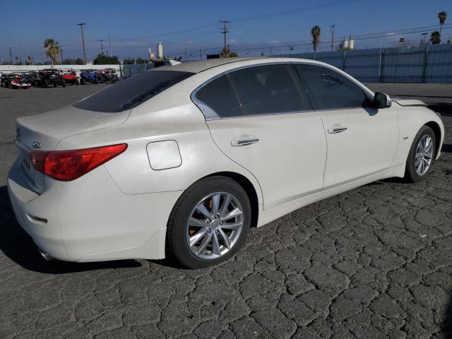 INFINITI Q50 BASE 2016 white sedan 4d gas JN1CV7AP7GM200995 photo #4