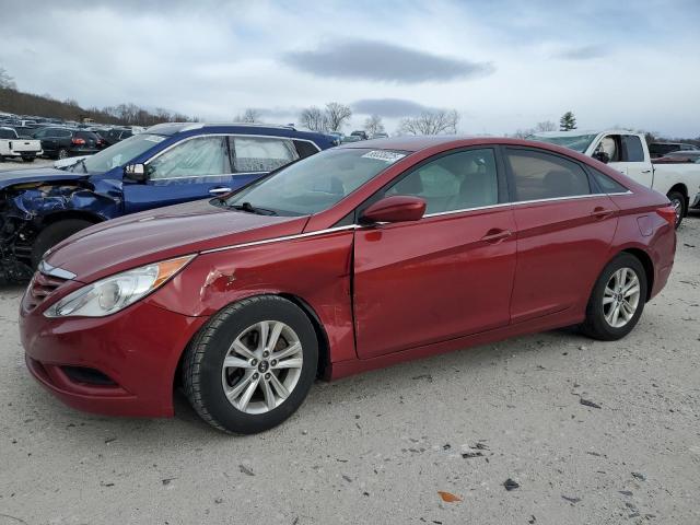 HYUNDAI SONATA GLS 2011 maroon  gas 5NPEB4AC0BH029732 photo #1