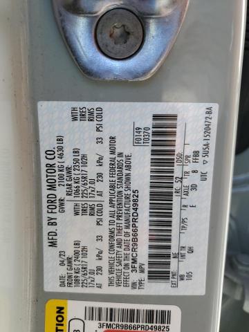 2023 FORD BRONCO SPO 3FMCR9B66PRD49825