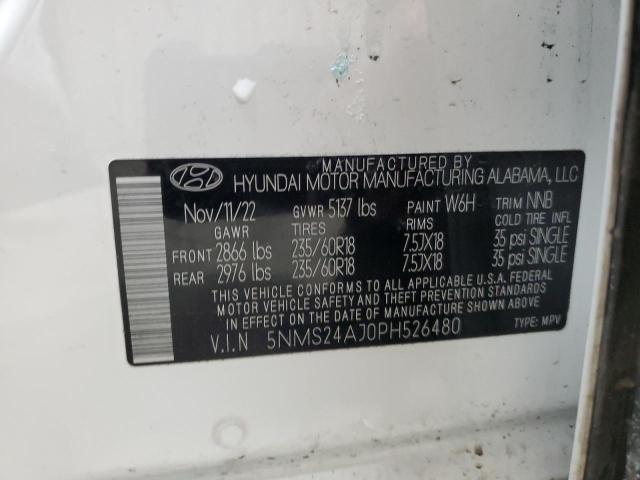 2023 HYUNDAI SANTA FE S 5NMS24AJ0PH526480