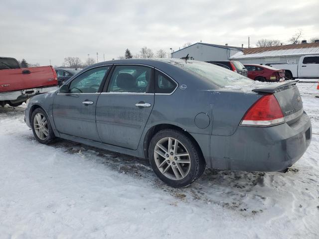 CHEVROLET IMPALA LTZ 2009 gray sedan 4d flexible fuel 2G1WU57M191194794 photo #3