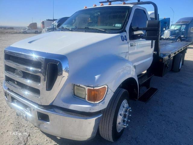 FORD F650 SUPER 2007 white conventi diesel 3FRWF65B27V516368 photo #3