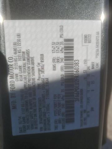 2015 FORD FUSION SE - 3FA6P0LU2FR160383