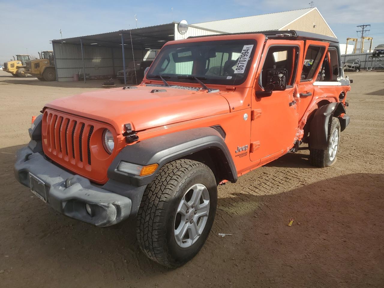  Salvage Jeep Wrangler