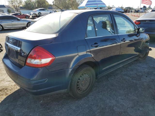 NISSAN VERSA S 2007 blue  gas 3N1BC11E47L406668 photo #4