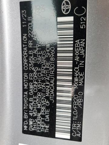 2024 TOYOTA PRIUS LE JTDACAAU1R3018960