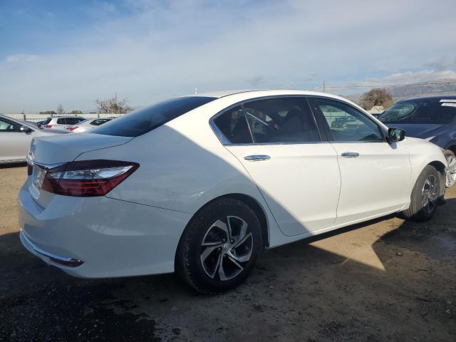 HONDA ACCORD LX 2017 white  gas 1HGCR2F3XHA214517 photo #4