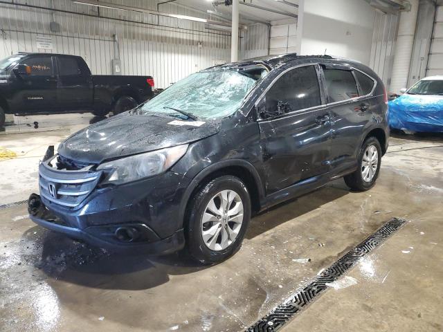 HONDA CR-V EXL 2013 black  gas 2HKRM4H74DH677520 photo #1