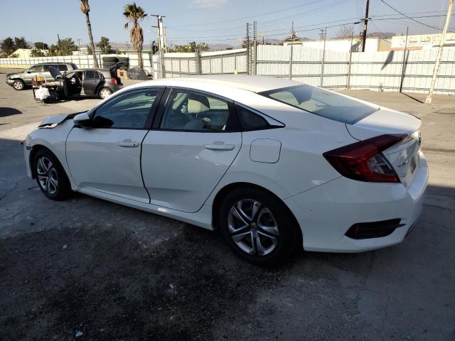 HONDA CIVIC LX 2017 white  gas 2HGFC2F56HH576801 photo #3