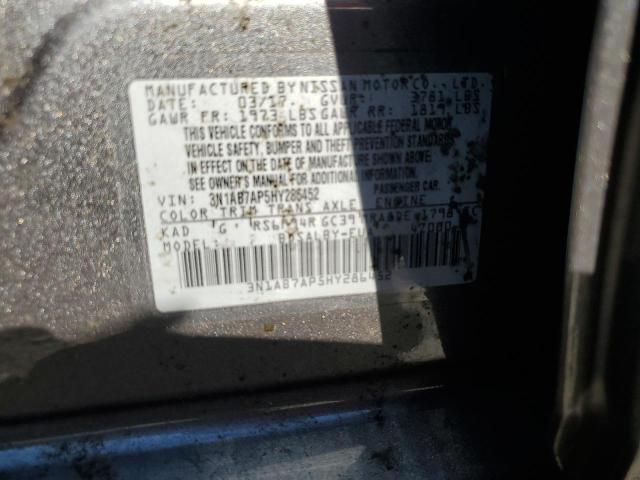 2017 NISSAN SENTRA S M 3N1AB7AP5HY286452