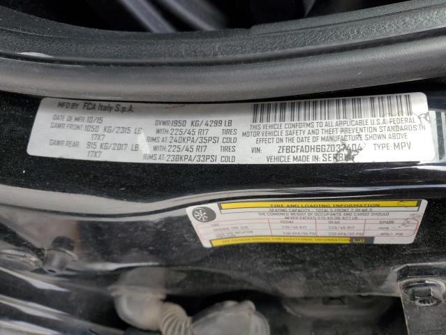 2016 FIAT 500L TREKK ZFBCFADH6GZ037404