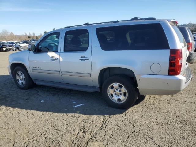 CHEVROLET SUBURBAN C 2014 silver  flexible fuel 1GNSCJE01ER131981 photo #3