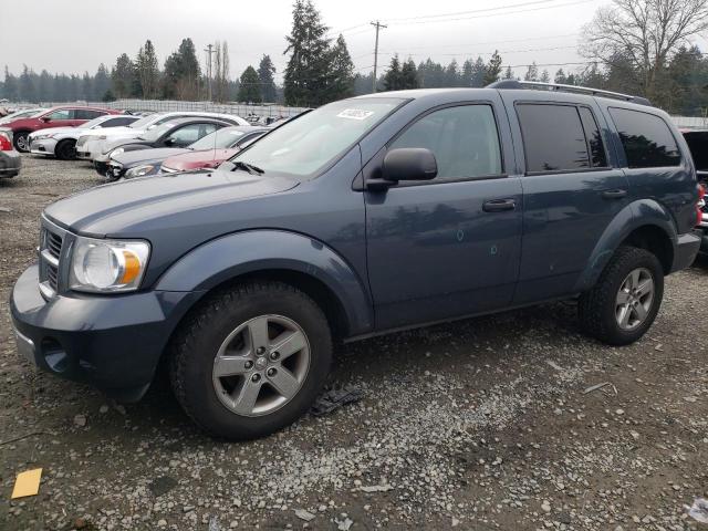 DODGE DURANGO LI 2007 blue  flexible fuel 1D8HB58PX7F570138 photo #1