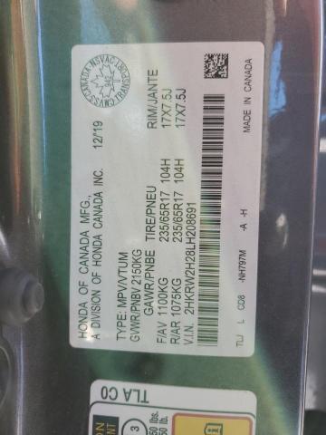2020 HONDA CR-V LX 2HKRW2H28LH208691