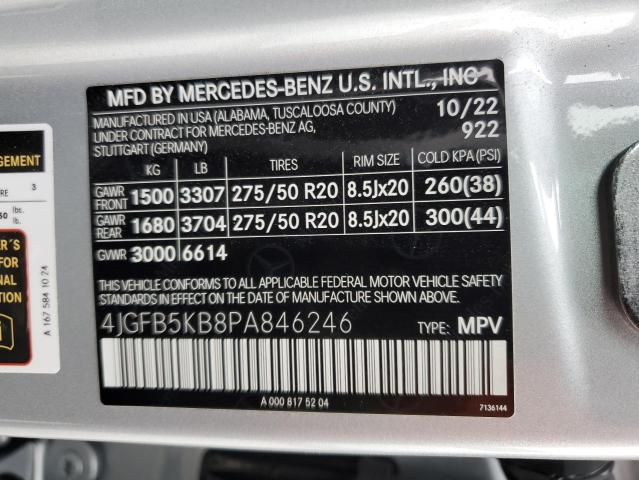 4JGFB5KB8PA846246 2023 MERCEDES-BENZ GLE 450 4M