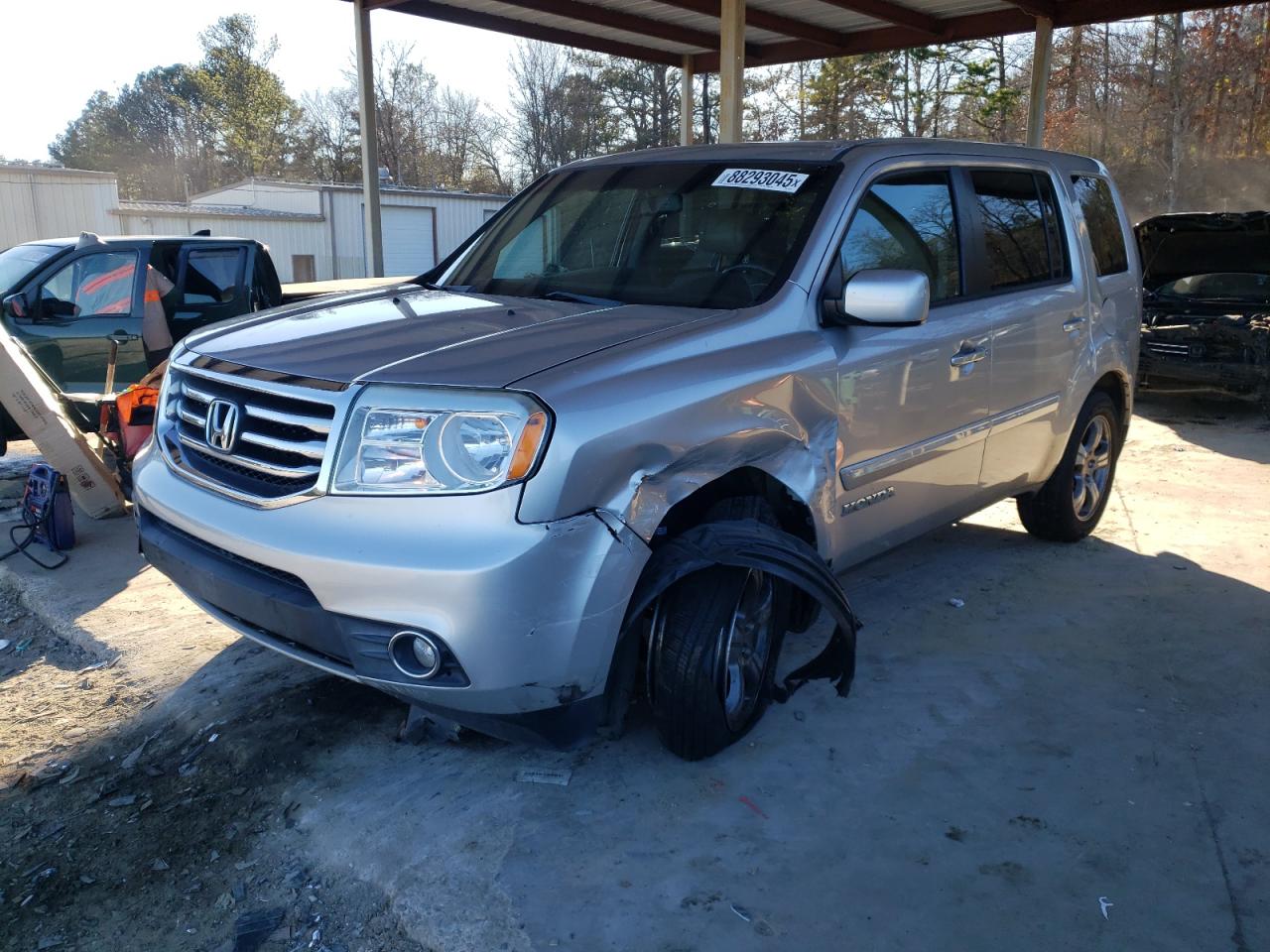 Lot #3304593438 2014 HONDA PILOT EXL