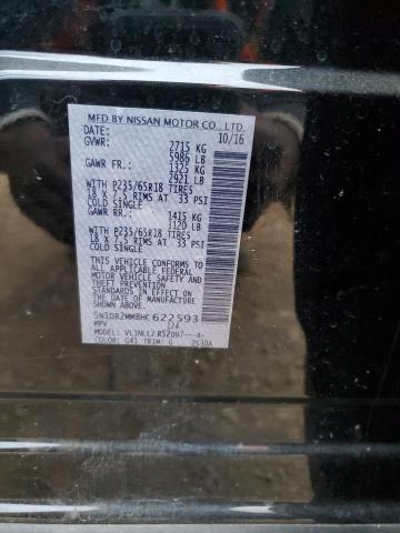 2017 NISSAN PATHFINDER - 5N1DR2MM8HC622593