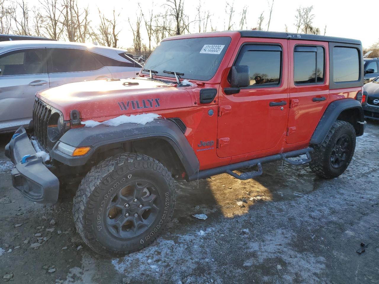  Salvage Jeep Wrangler